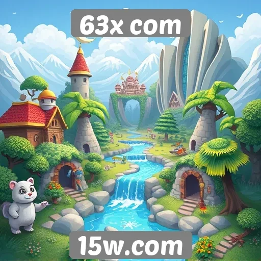 Explorando a variedade de jogos no 63x com