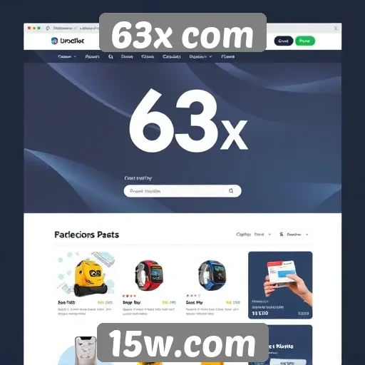 Facilidade de navegação no site 63x com