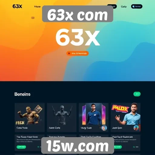 Opinião sobre a interface do site 63x com